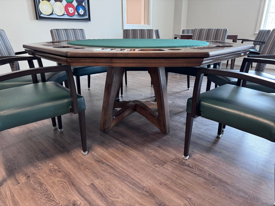 palisades poker game table base