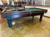 used Brunswick timber falls pool table side