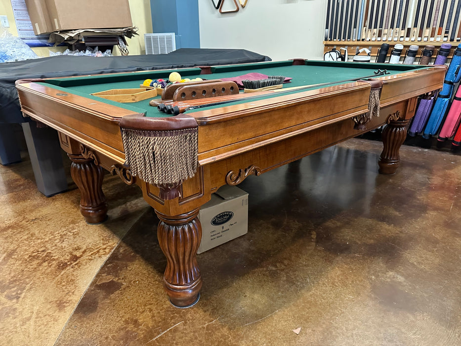 used brunswick dominion 8' pool table main