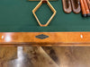 used brunswick dominion 8' pool table logo