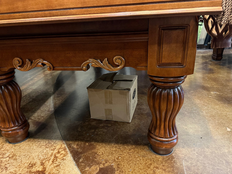 used brunswick dominion 8' pool table leg