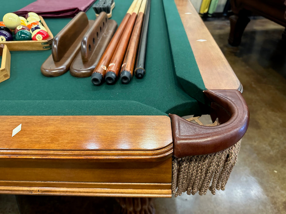 used brunswick dominion 8' pool table pocket