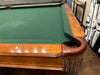 used brunswick dominion 8' pool table rail detail