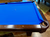 used olhausen belmont cherry 8' pool table rail detail 2