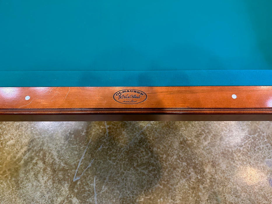 used olhausen americana 7' pool table rails