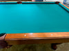 used olhausen americana 7' pool table detail