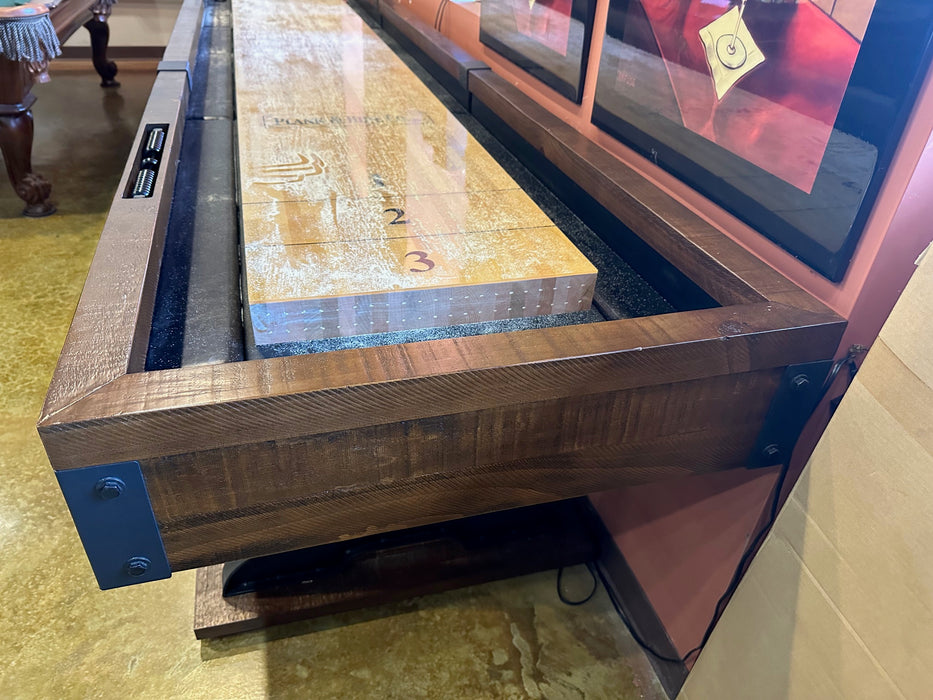 Used Plank and Hide 12' Da Vinci Shuffleboard Table