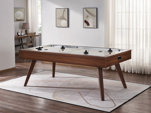 imperial mid century modern air hockey 7' table main