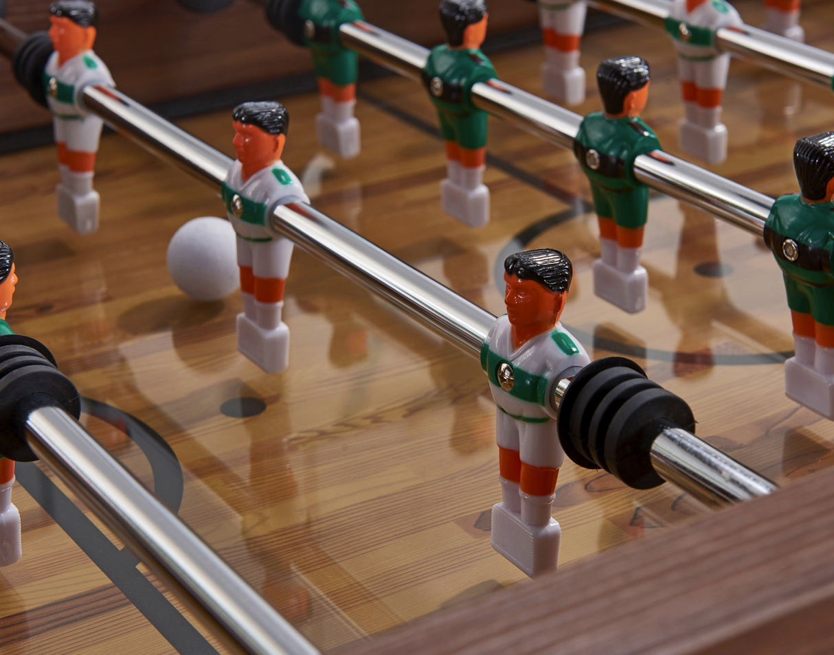 mid century modern foosball table men
