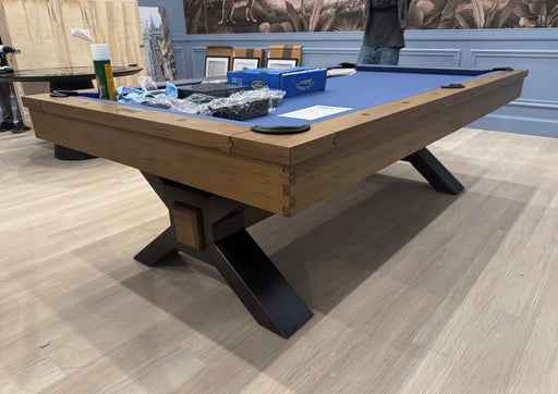 plank and hide nichols pool table 8' room