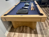 Oceanside pool table showroom end view