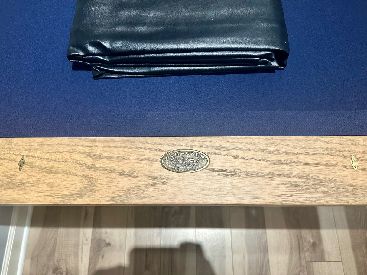 Oceanside pool table showroom head rail