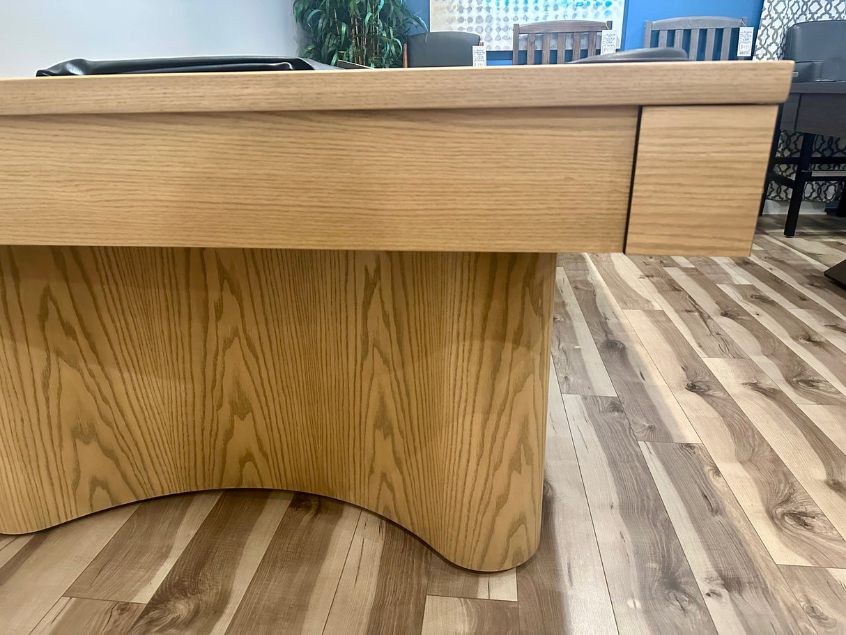 Oceanside pool table showroom corner detail