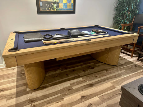 Oceanside pool table showroom side view
