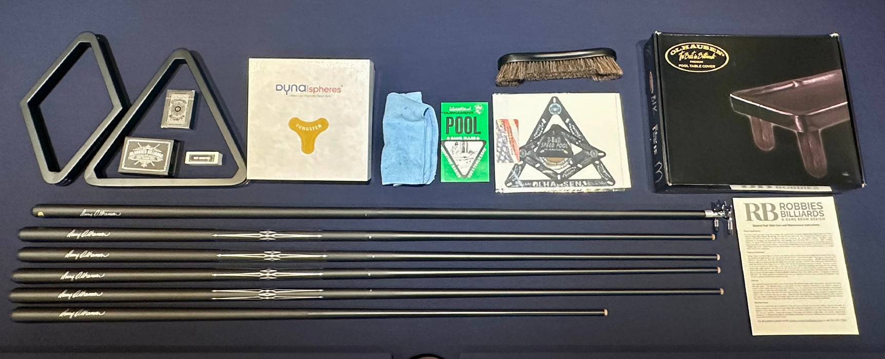 Ultimate Olhausen Blackout Package (with purchase of pool table)