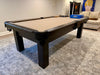 olhausen metro pool table 8' charcoal finish main