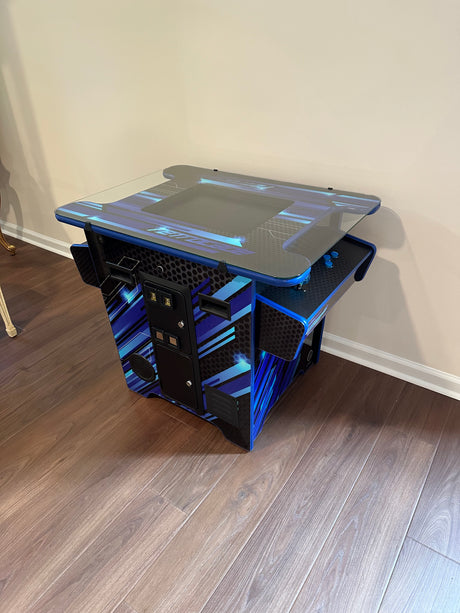 olhausen cocktail arcade system in room