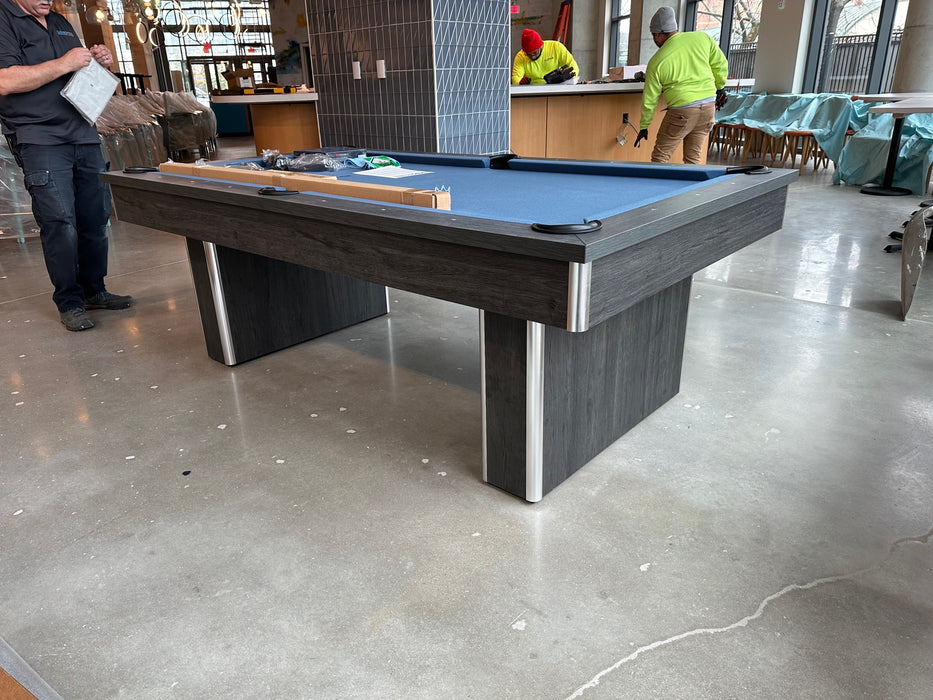 Olhausen Regent pool table 8' arizona finish room