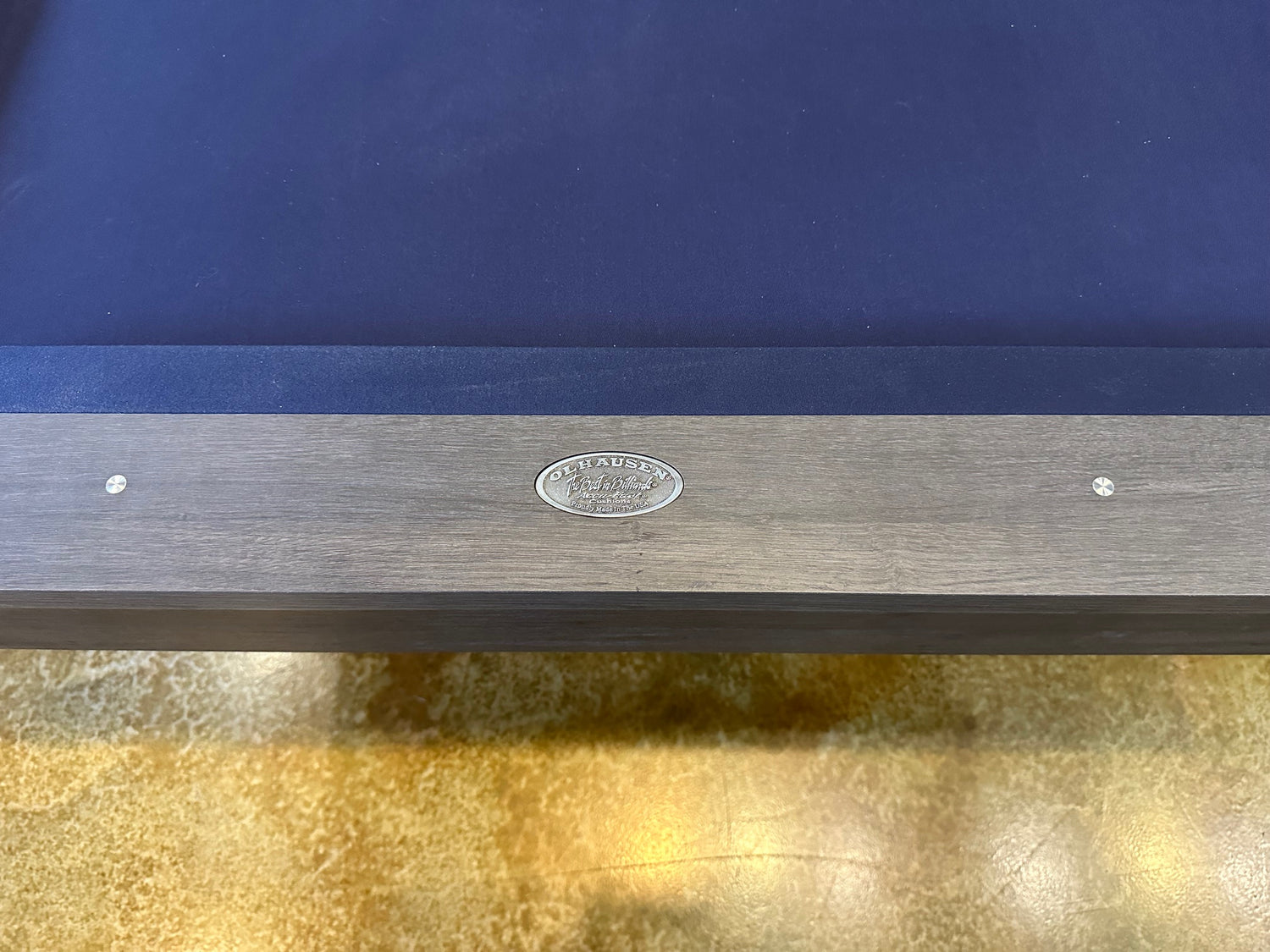 regent pool table arizona finish rail