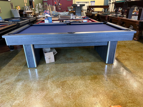 regent pool table arizona finish side with drawer