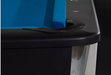 Olhausen tournament pro pool table corner detail