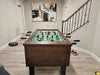 Olhausen manchester foosball traditional mahogany maple room