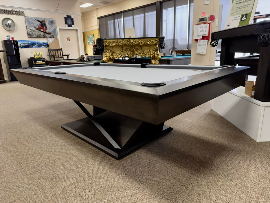 Olhausen Matrix Pool Table charcoal finish