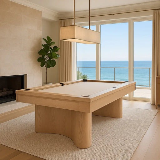 Olhausen oceanside pool table room stock
