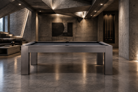 Plank and Hide Maxwell Pool table room rendering