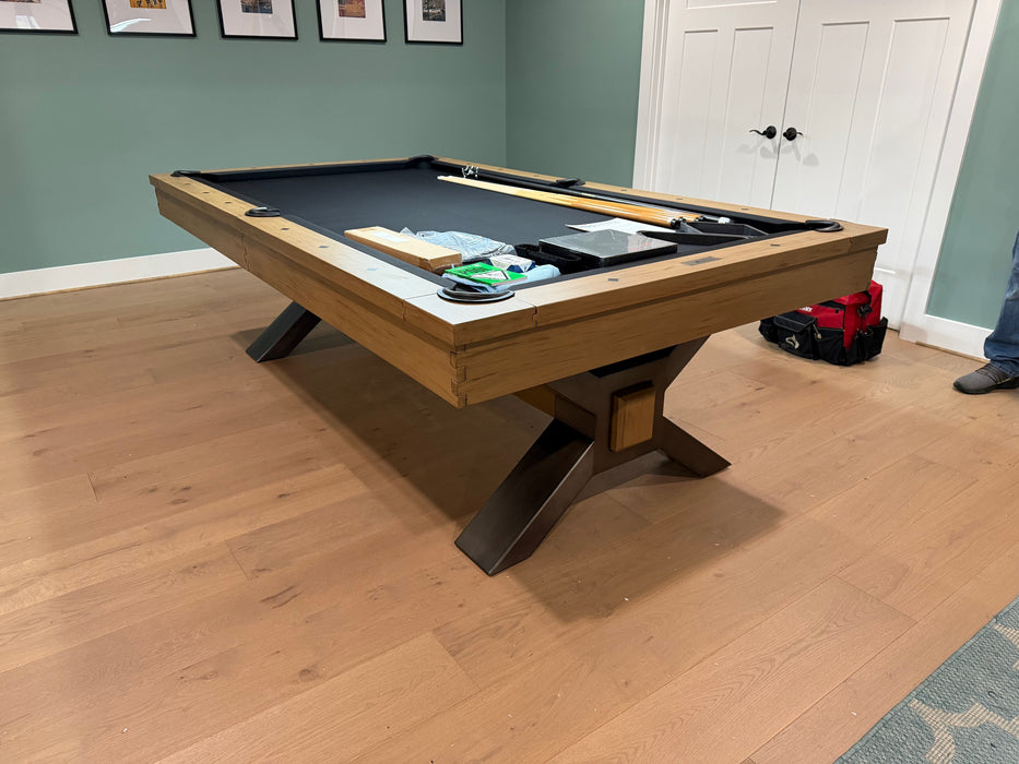 Plank and Hide Nichols Pool Table