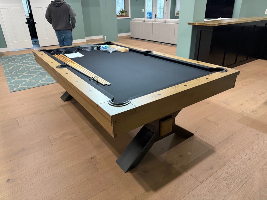 Plank and Hide Nichols Pool Table