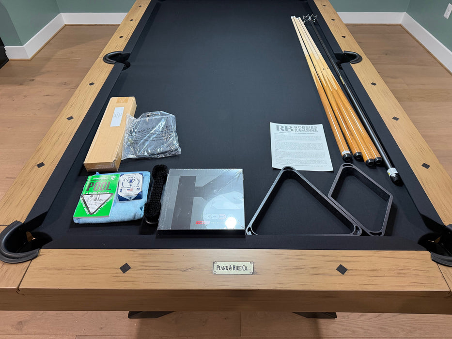 Plank and Hide Nichols Pool Table