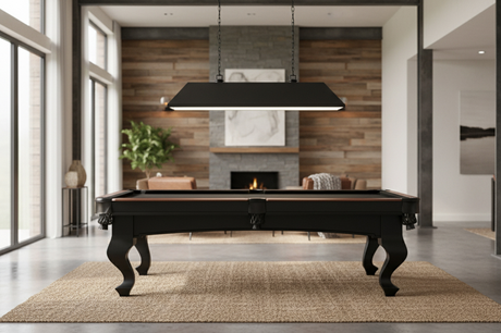 Plank and Hide Teton pool table room