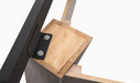 Rasson Acurra Pool Table sarum strand finish leg attachment detail