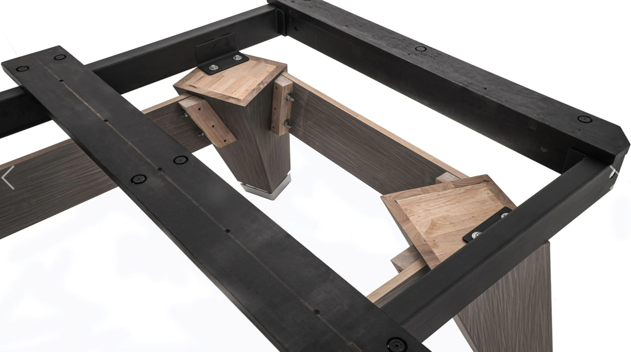 Rasson Acurra Pool Table sarum strand finish frame detail 2