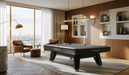 Rasson Acurra Pool Table strong black finish room rendering