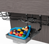 Rasson Hero Pool Table Sarum Strand finish gully ball return detail stock