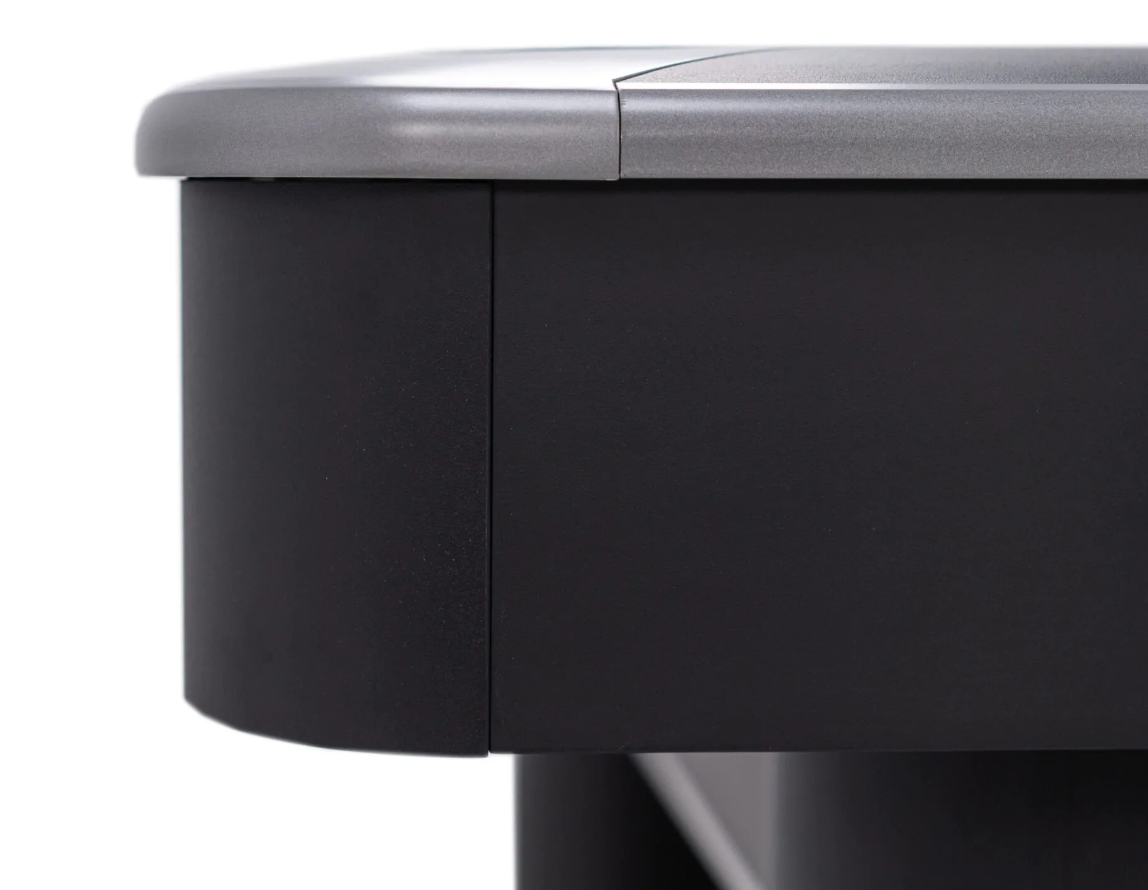 Rasson Iron Man pool table corner detail