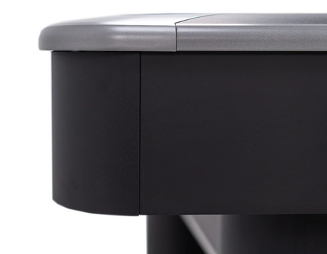 Rasson Iron Man pool table corner detail