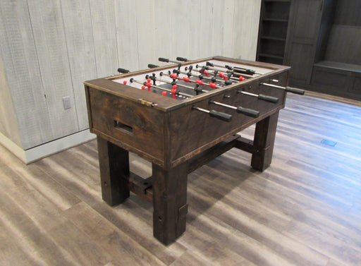 Robbies Custom Breckenridge foosball table room setting