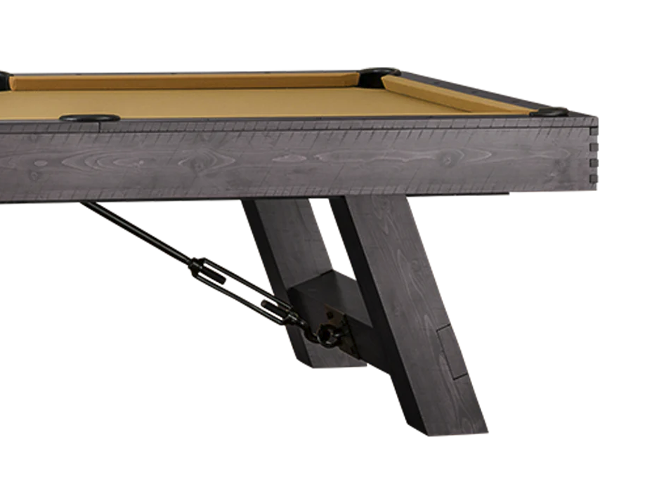 american heritage savannah pool table charcoal finish stock 