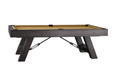 american heritage savannah pool table charcoal finish stock main
