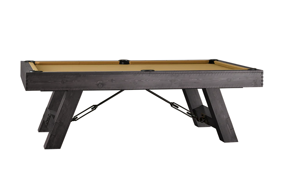 american heritage savannah pool table charcoal finish stock main