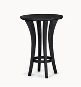 brunswick centennial pub table black wire brush finish