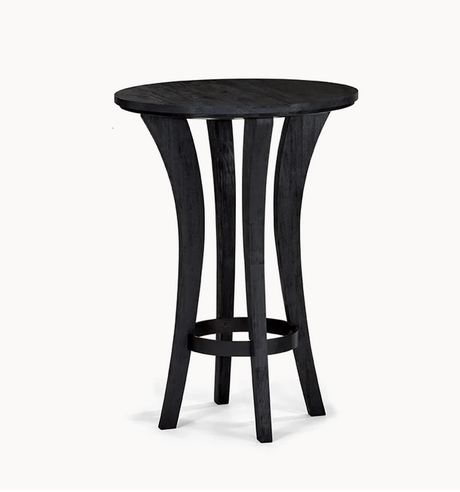 brunswick centennial pub table black wire brush finish