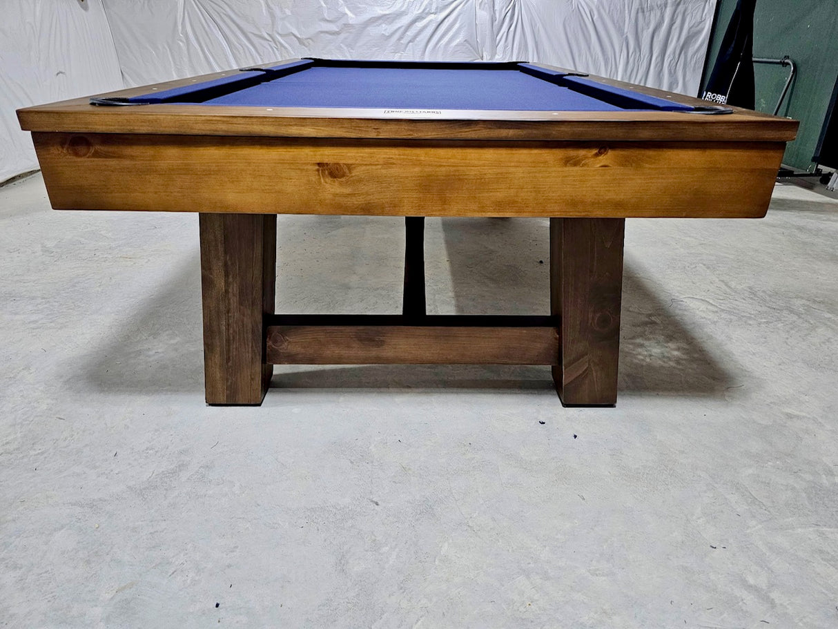True Billiards Telluride Pool table end view