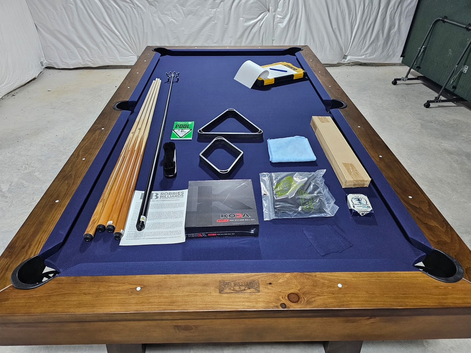 True Billiards Telluride Pool table rail detail