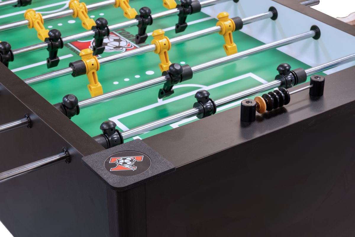 Tornado Classic II foosball table corner detail 2