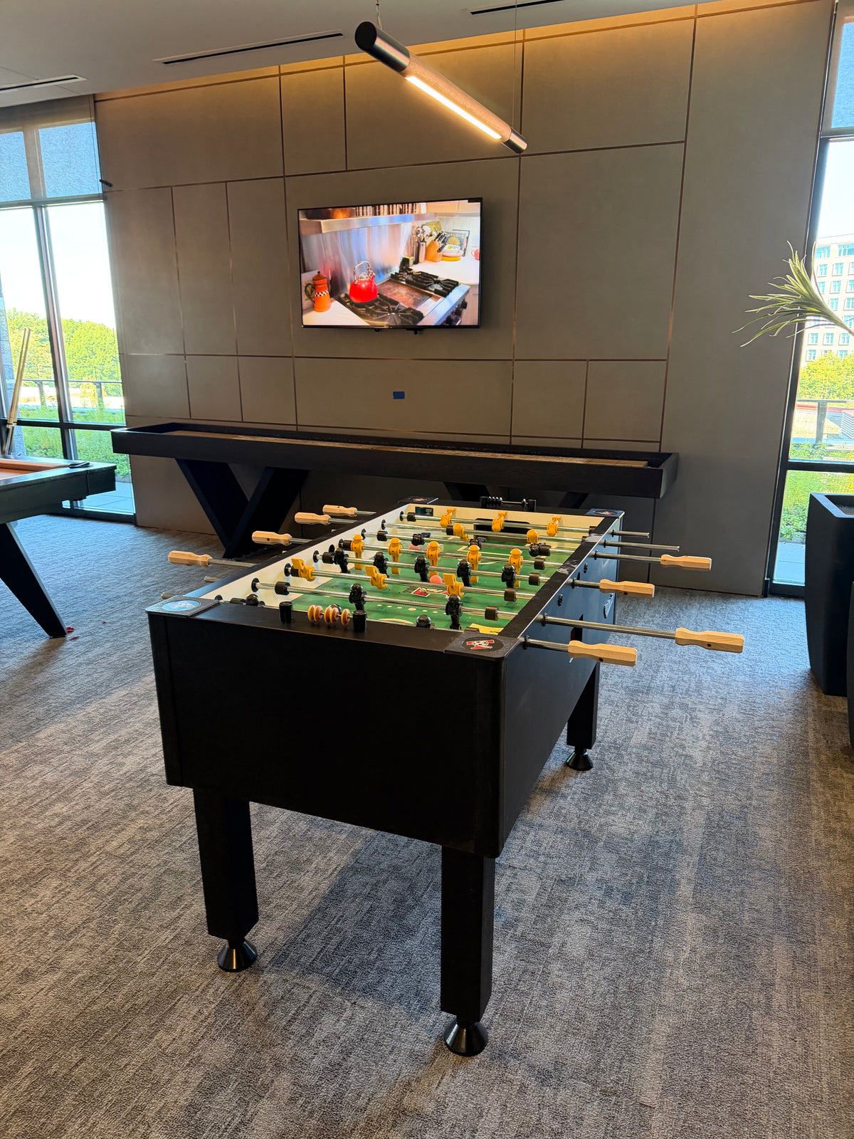 Tornado Classic II foosball table virginia install room