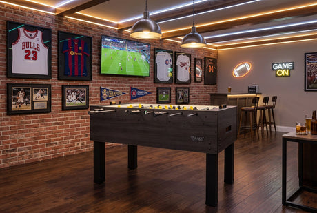 Tornado sport II foosball table room rendering